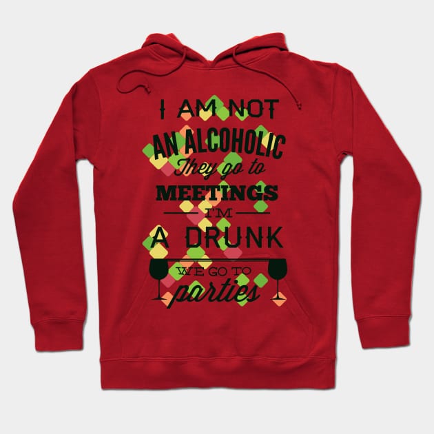 Alcoholic Hoodie by Verboten